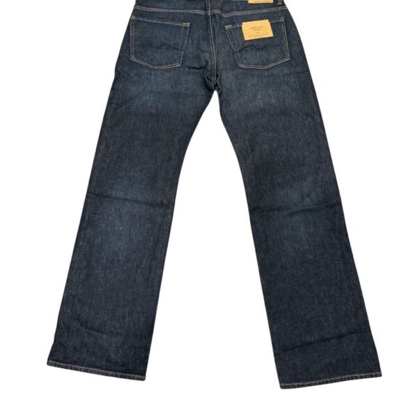 7 For All Mankind Austyn Relaxed Dark Blue Jeans Los Angeles Men’s Size 32 - Picture 3 of 9